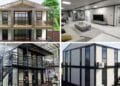 Casa prefabricada de acero de dos plantas con interior moderno por menos de 16.000 euros.