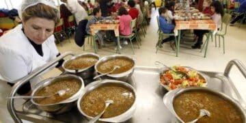 Comedor escolar gratuito en Madrid para niños de 3 a 16 años