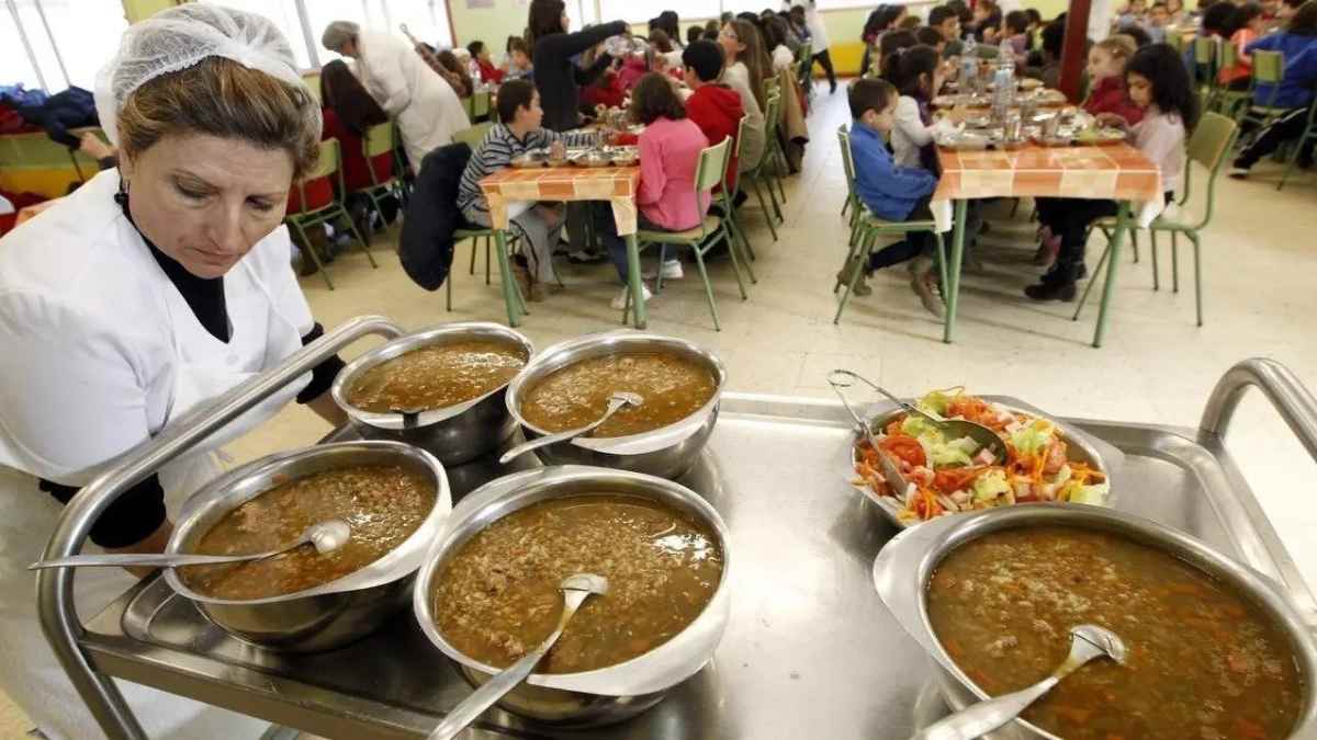 Comedor escolar gratuito en Madrid para niños de 3 a 16 años