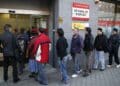 Parados en la Oficina de Empleo de Madrid para contratos subvencionados 2025.