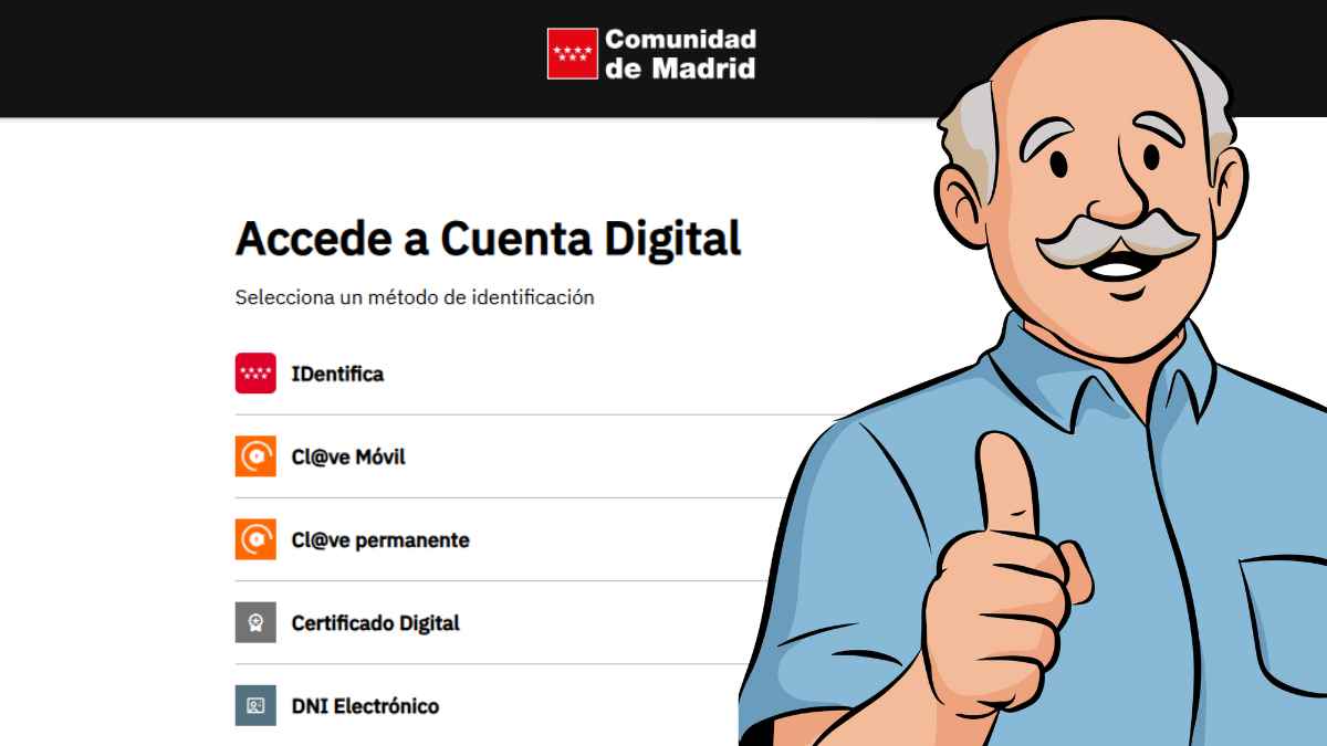 Acceso a Cuenta Digital Comunidad de Madrid para trámites online rápidos.