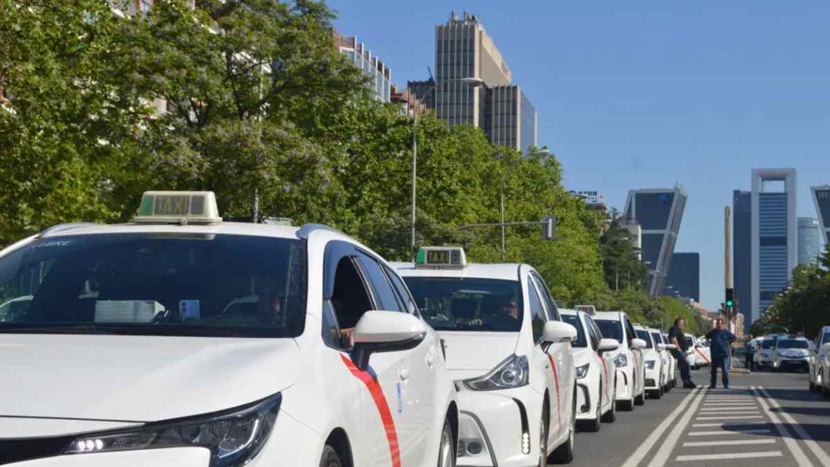 Taxis en Madrid con descuento de 3 euros durante la Semana Europea de la Movilidad.