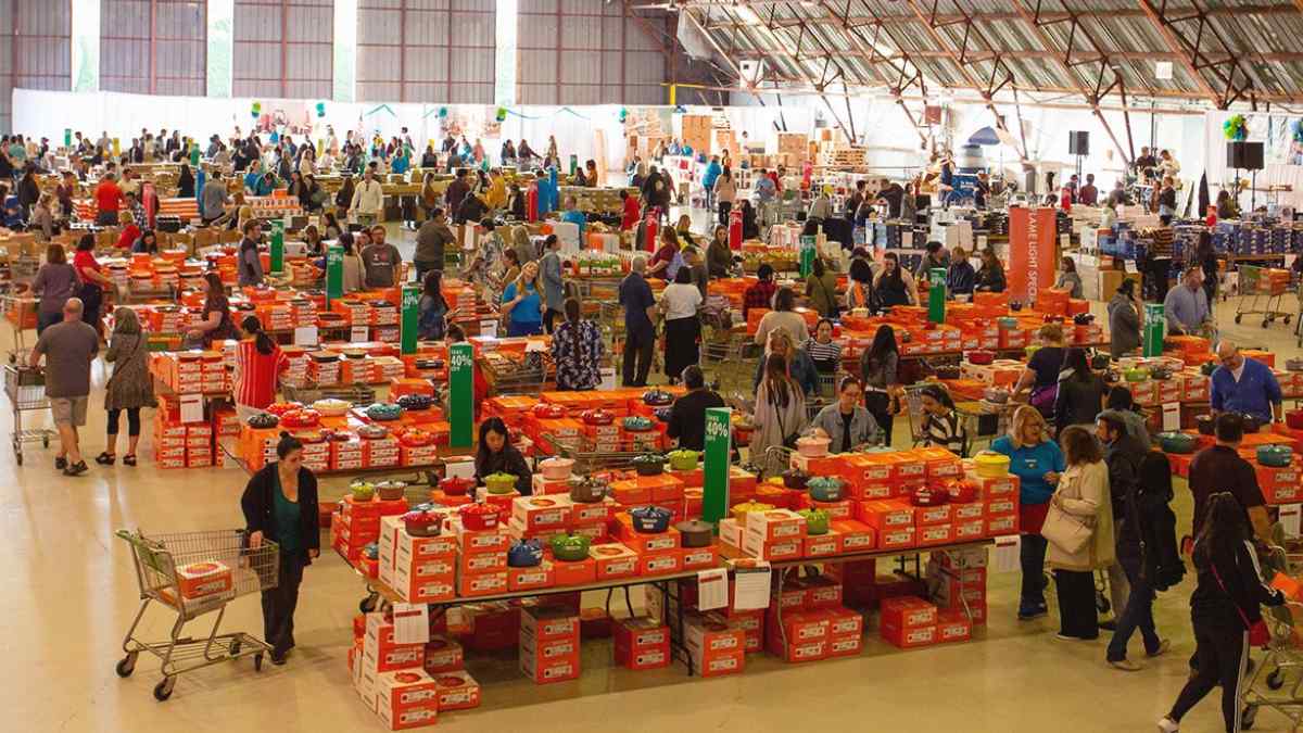 Venta especial de ollas Le Creuset en Madrid con descuentos de hasta el 60 por ciento.