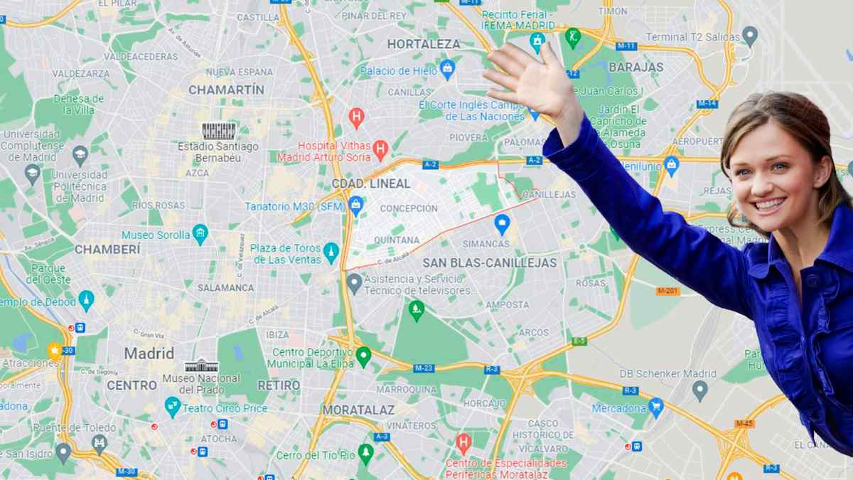 Mapa de la DGT en tiempo real más fiable que Google Maps.