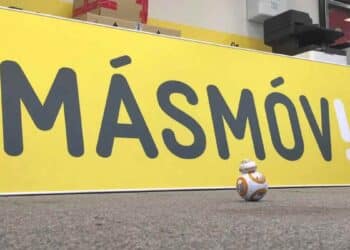 Logo de MásMóvil tras multa de 200000 euros por fallo en portabilidades.