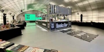 books bar en el festival Back to the Book en la Casa del Lector Madrid.