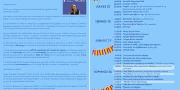 Fiestas de San Miguel Chamartín 2024 programa oficial con conciertos, actividades familiares y pulseras antisumisión química.