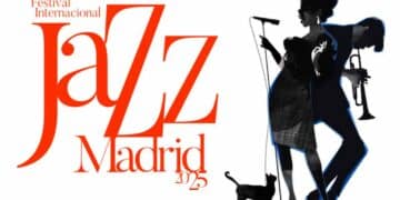 Festival Internacional JazzMadrid 2025 cartel oficial con cantantes y músicos en Madrid.