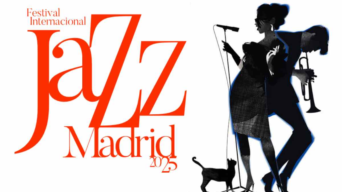 Festival Internacional JazzMadrid 2025 cartel oficial con cantantes y músicos en Madrid.