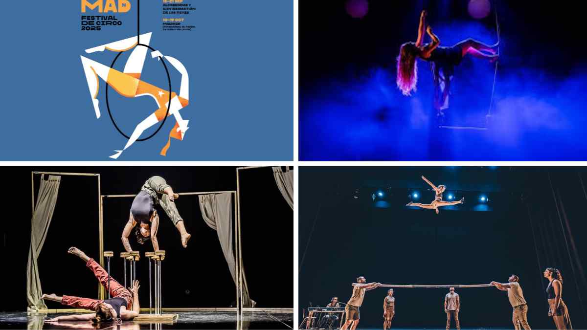 MADn 2025 Festival Internacional de Circo en Tetuán, Fuencarral-El Pardo y Vallecas en octubre.