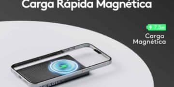 Power Bank MagSafe 10000 mAh con carga rápida magnética compatible con iPhone 17.