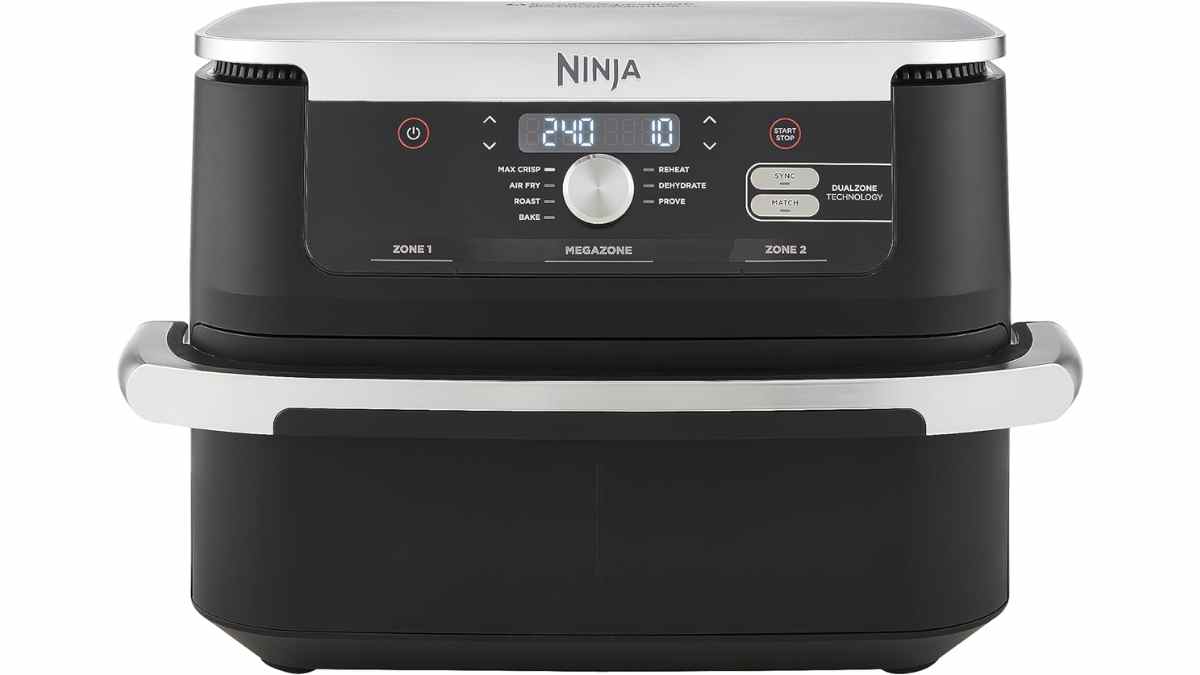 Freidora de aire Ninja Foodi FlexDrawer con doble cesta y 65 euros de descuento en Amazon.