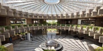 Interior del Skylight Madrid abierto en Open House Madrid 2025.