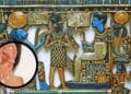 origen de los pendientes en las orejas en egipto y asia occidental.