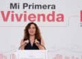 Presentación del plan Mi Primera Vivienda en la Comunidad de Madrid.