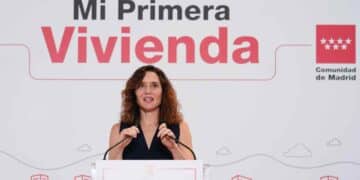 Presentación del plan Mi Primera Vivienda en la Comunidad de Madrid.