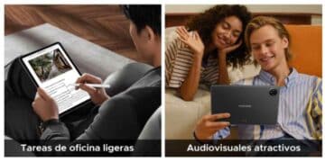 Tablet Android DOOGEE Tab A9 de 10 pulgadas con lápiz y accesorios para trabajo y ocio.