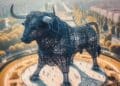 Toro gigante de 300 metros proyectado en España como la escultura más grande del mundo.