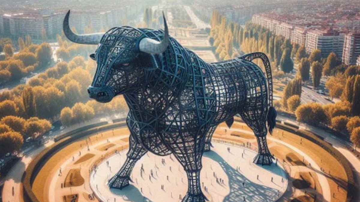 Toro gigante de 300 metros proyectado en España como la escultura más grande del mundo.