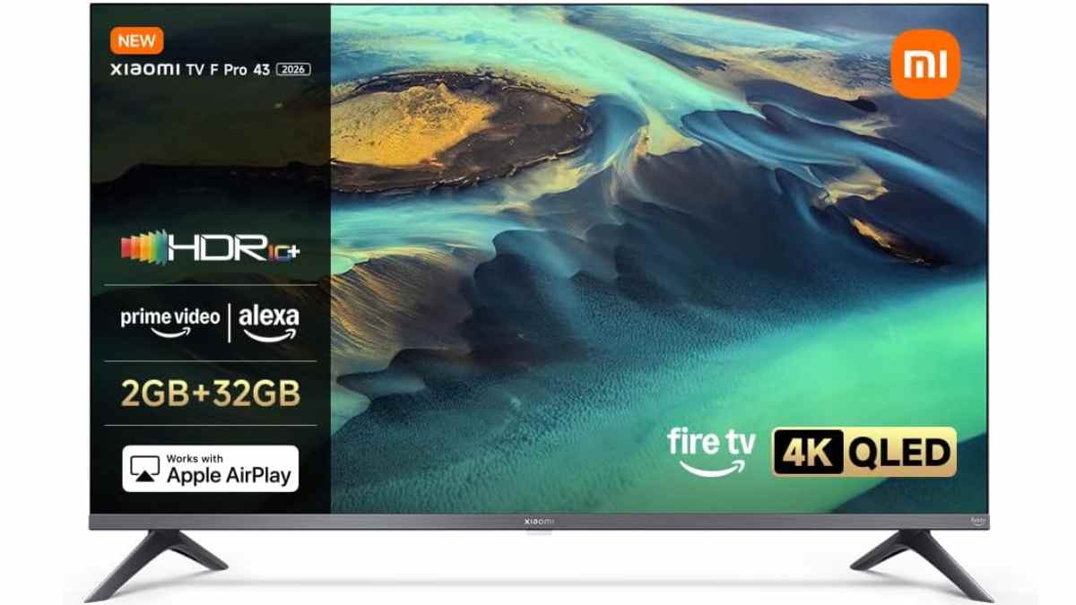 Xiaomi TV F Pro 43 pulgadas QLED 4K con Fire TV en oferta por 299 euros.