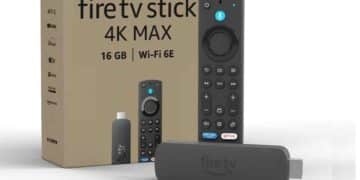 Amazon Fire TV Stick 4K Max con mando por voz en oferta Black Friday.