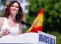 Ayuso durante un acto público