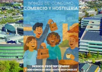 Bonos de consumo para comercio y hostelería en Alcobendas Madrid.