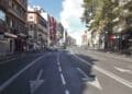 Calle Bravo Murillo en Madrid durante los cortes de tráfico que podrían ampliarse a los domingos en 2026