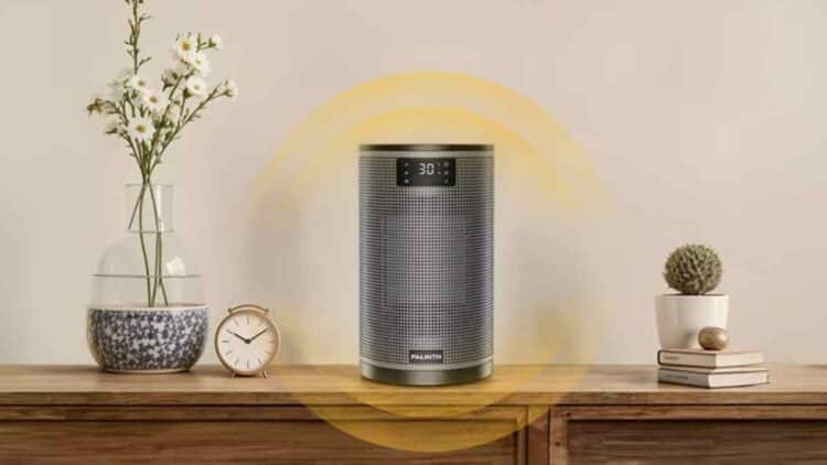 Calefactor Palinth de 1500W bajo consumo en oferta para invierno.