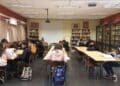 Estudiantes en un colegio público de Madrid durante una clase, propuesta para impartir 1º y 2º de ESO.