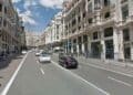 Tráfico en la Gran Vía de Madrid afectado por cortes y desvíos este sábado