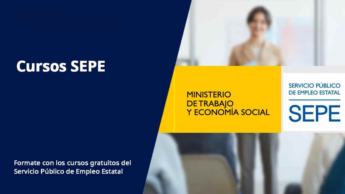 Cursos SEPE gratis y online en octubre 2025 con certificado oficial.