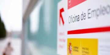 Oficina de empleo del SEPE tras los fallos del nuevo sistema informático ALMA.