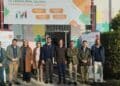 Inauguración de la II Feria de Empleo en la Cañada Real Galiana en Madrid.