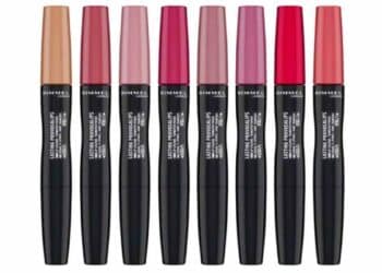 labiales Rimmel Lasting Provocalips de larga duración en varios tonos.