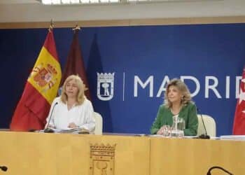 Rueda de prensa del Ayuntamiento de Madrid sobre las obras en el túnel de la Gran Vía de Hortaleza.