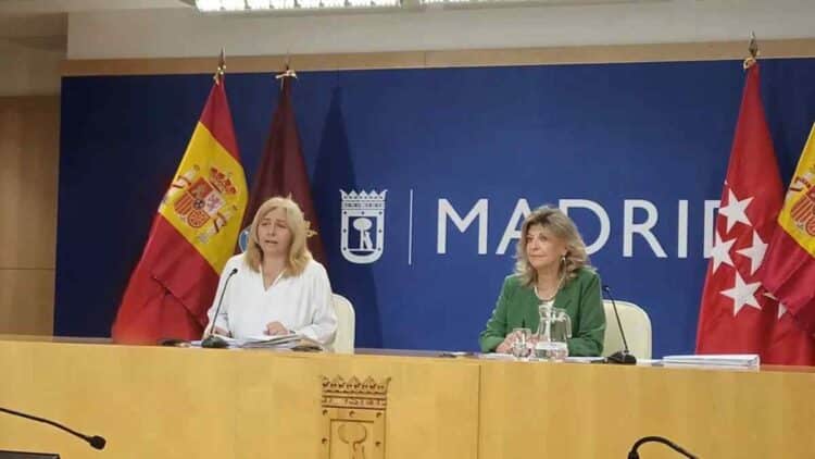 Rueda de prensa del Ayuntamiento de Madrid sobre las obras en el túnel de la Gran Vía de Hortaleza.