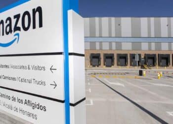 Centro logístico de Amazon en Alcalá de Henares donde se buscan mozos de almacén en Madrid