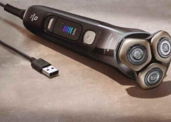 afeitadora philips i9000 skiniq con cabezales 360 grados y puerto usb en oferta en amazon.