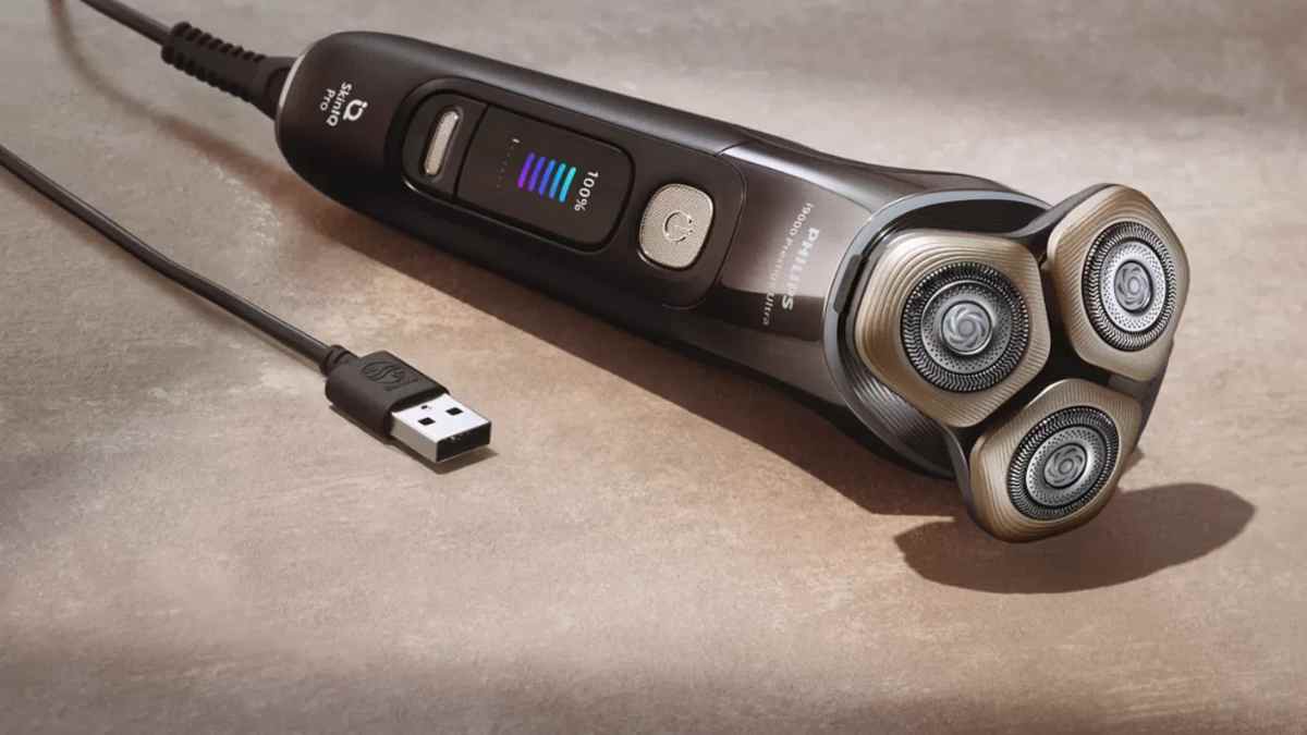 afeitadora philips i9000 skiniq con cabezales 360 grados y puerto usb en oferta en amazon.