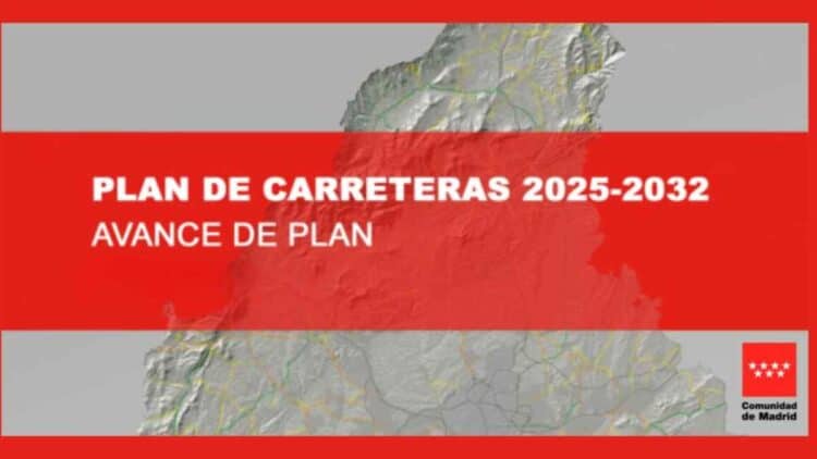 Plan de Carreteras 2025-2032 de la Comunidad de Madrid avance oficial publicado en el BOCM.