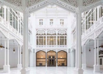 Interior del Banco de España en Madrid