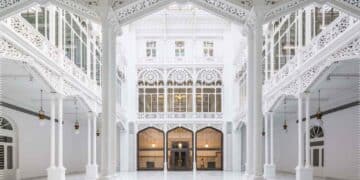 Interior del Banco de España en Madrid