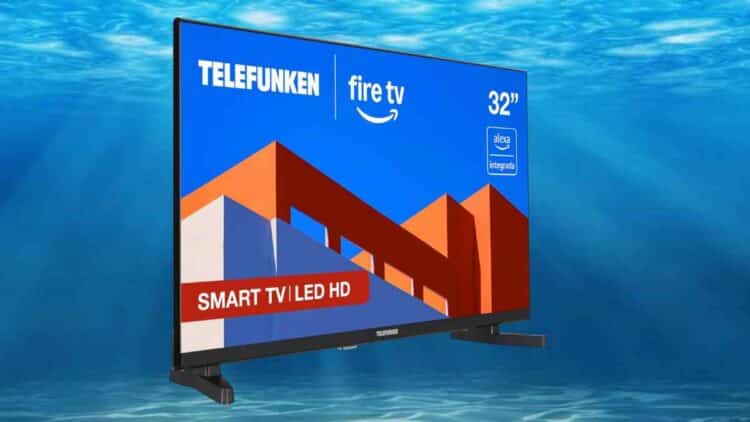 smart tv telefunken 32 pulgadas con fire tv y alexa integrada