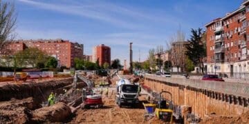 soterramiento a5 madrid obras tunel 300 metros excavados.