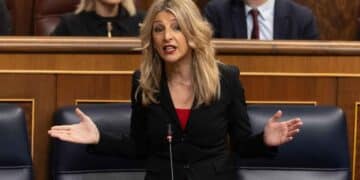 Yolanda Díaz en el Congreso de los Diputados