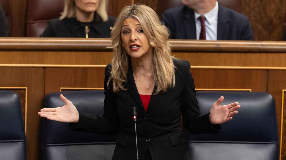 Yolanda Díaz en el Congreso de los Diputados