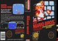 super mario bros nintendo nes portada original videojuego vendido por 2 millones de dolares.