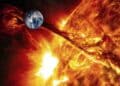 tormenta solar canibal acercamiento a la Tierra provoca auroras boreales en España.