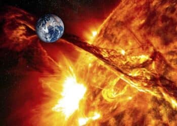 tormenta solar canibal acercamiento a la Tierra provoca auroras boreales en España.
